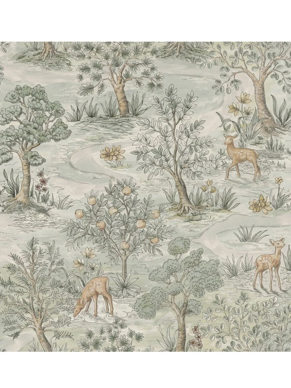 Brewster Peel and Stick Wallpaper Bramble Wintergreen (2 Rolls)